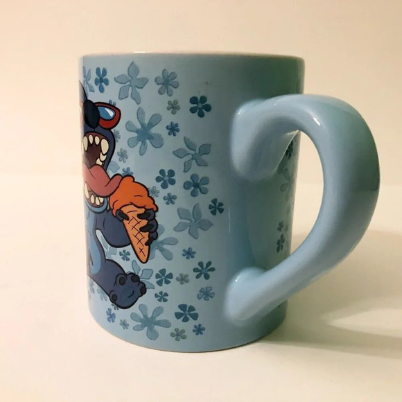 Disney Lilo and Stitch Mug Ice Cream Cone Ceramic 14  oz Coffee Cup Lilo - Picture 11 of 14